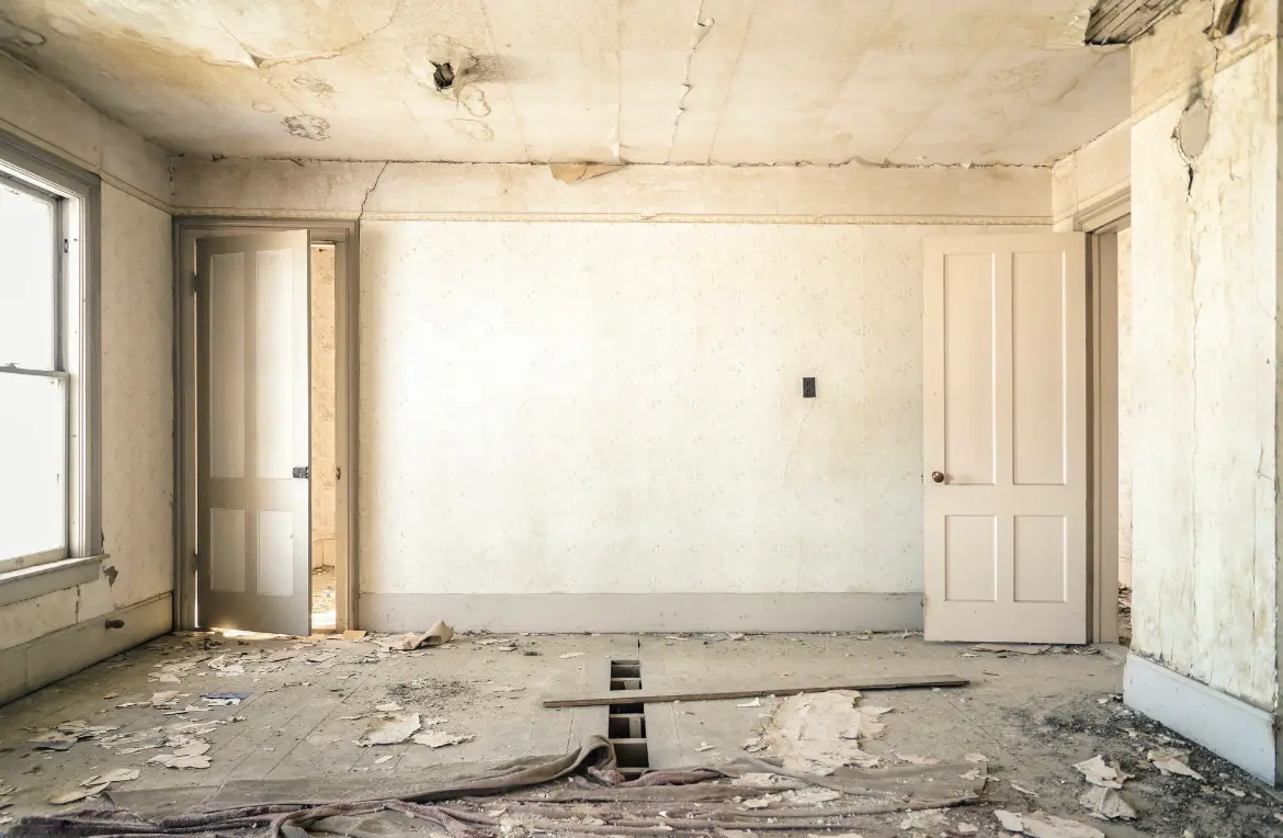 Waste disposal crew managing a cleanout project in Warrenton